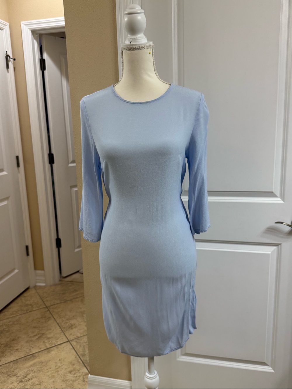 H&M Light Blue Mini Dress